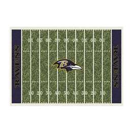 Baltimore Ravens 4x6 Homefield Rug