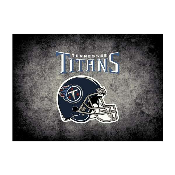 Tennessee Titans 4x6 Distressed Rug