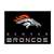 Denver Broncos 4x6 Chrome Rug