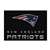 New England Patriots 4x6 Chrome Rug