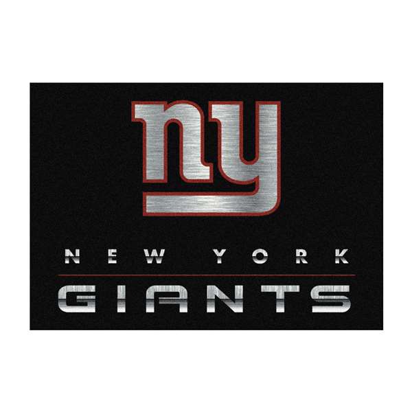 New York Giants 4x6 Chrome Rug