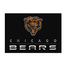 Chicago Bears 4x6 Chrome Rug