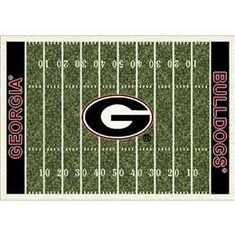 University Of Georgia 6x8 Homefield Rug