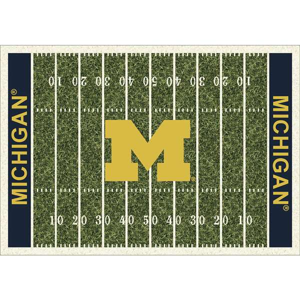 University Of Michigan 6x8 Homefield Rug