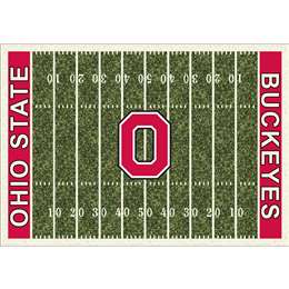 Ohio State 6x8 Homefield Rug