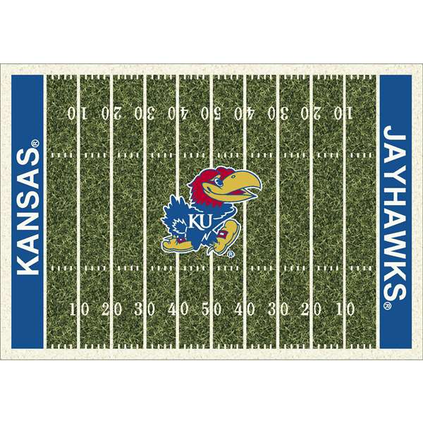 University Of Kansas 6x8 Homefield Rug