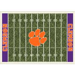 Clemson University 6x8 Homefield Rug