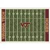 Virginia Tech 6x8 Homefield Rug