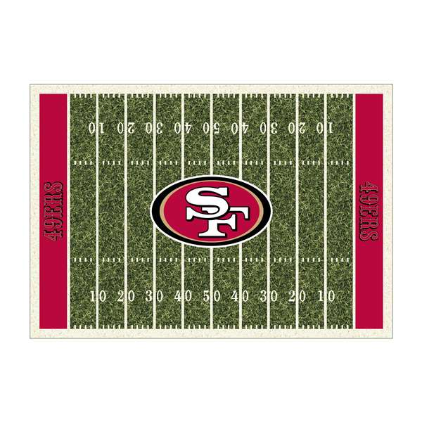 San Francisco 49ers 6x8 Homefield Rug