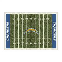 Los Angeles Chargers 6x8 Homefield Rug