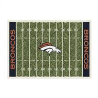 Denver Broncos 8x11 Homefield Rug