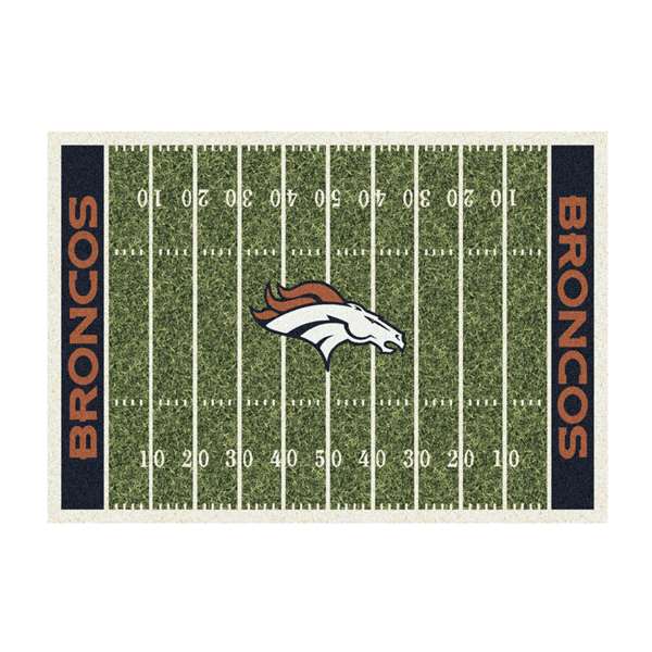 Denver Broncos 8x11 Homefield Rug