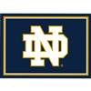 University of Notre Dame  8x11 Spirit Rug