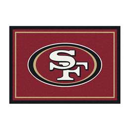 San Francisco 49ers 8x11 Spirit Rug