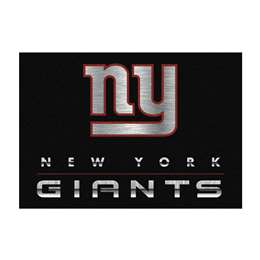 New York Giants 8x11 Chrome Rug