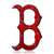 Boston RedSox Lighted Recycled Metal Sign  