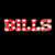 Buffalo Bills Lighted Recycled Metal Sign