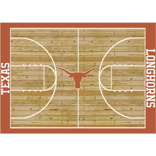 University of Texas 4x6 Courtside Rug