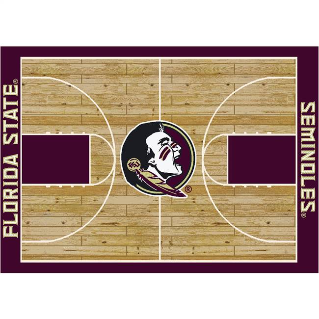 Florida State University 8x11 Courtside Rug