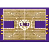 Louisiana State University 8x11 Courtside Rug