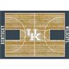 University Of Kentucky 8x11 Courtside Rug