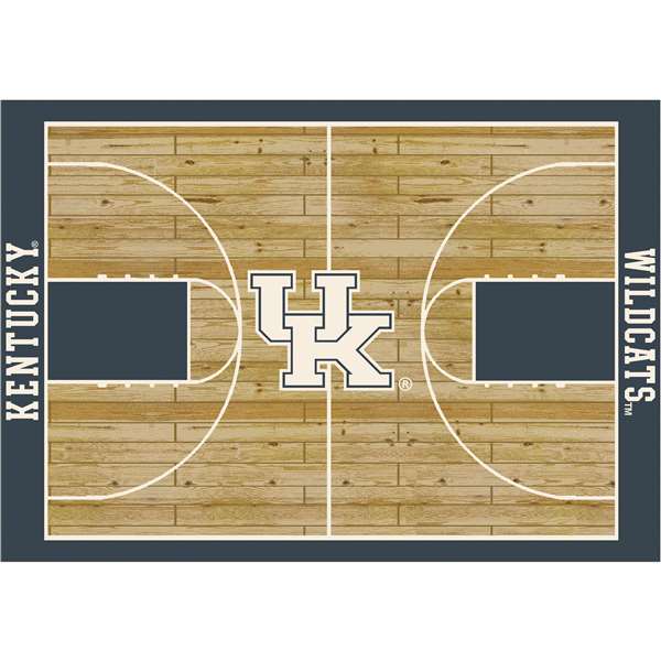 University Of Kentucky 8x11 Courtside Rug
