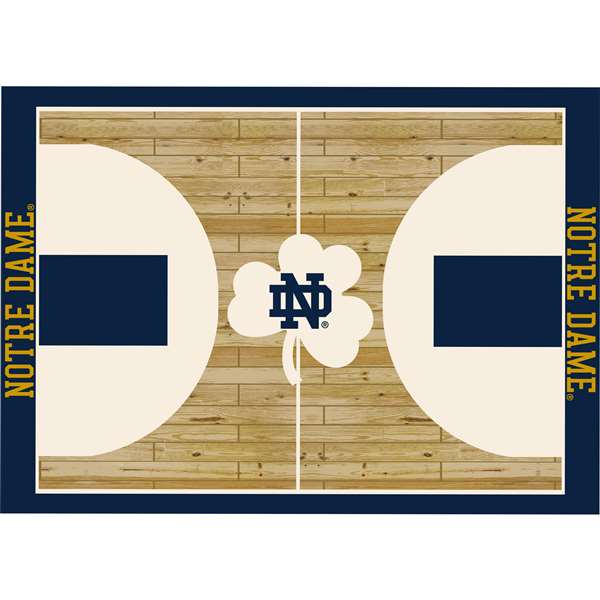 University of Notre Dame  8x11 Courtside Rug