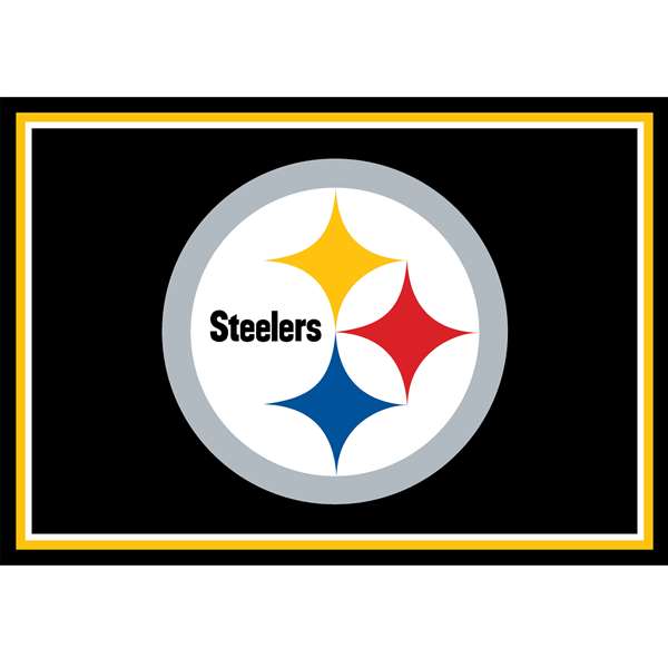 Pittsburgh Steelers 3x4  Area  Rug