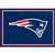 New England Patriots 3x4  Area  Rug