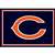 Chicago Bears 3x4  Area  Rug