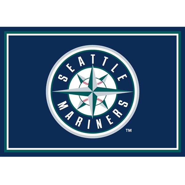 Seattle Mariners 3x4  Area  Rug