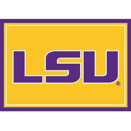 Louisiana State University 3x4  Area  Rug