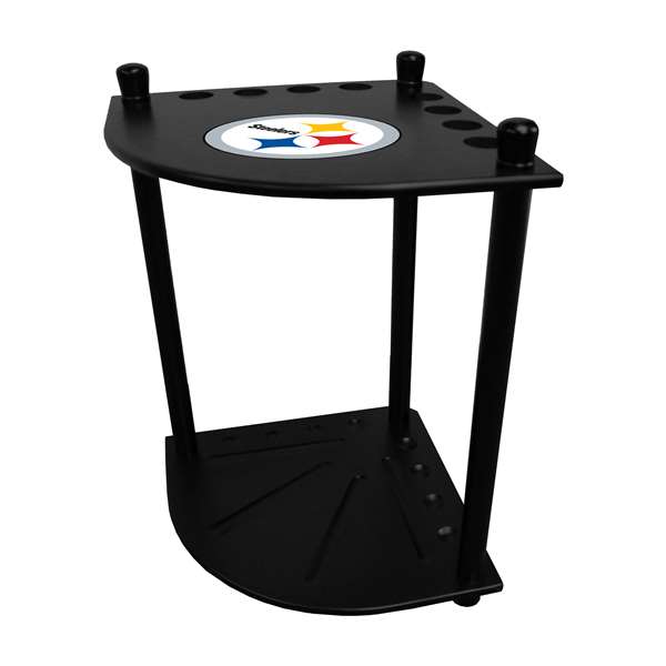 Pittsburgh Steelers Corner Cue Rack  