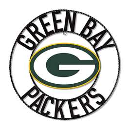 Green Bay Packers 24" Wrought Iron Wall Art   