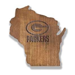 Green Bay Packers Wooden Magnetic Keyholder