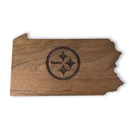 Pittsburgh Steelers Wooden Magnetic Keyholder