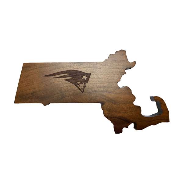 New England Patriots Wooden Magnetic Keyholder  