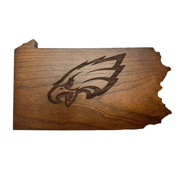 Philadelphia Eagles Wooden Magnetic Keyholder