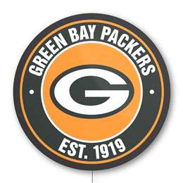 Green Bay Packers Establish Date LED Lighted Sign