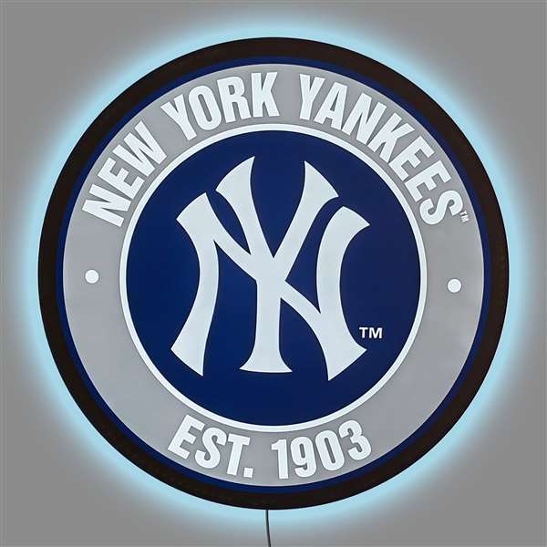 New York Yankees Establish Date LED Lighted Sign