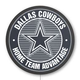 Dallas Cowboys Home Team Advantage  LED Lighted Sign