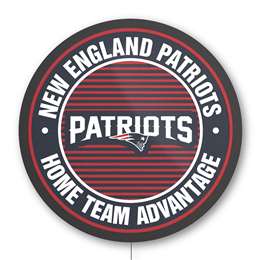 New England Patriots Home Team Advantage  LED Lighted Sign