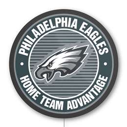 Philadelphia Eagles Home Team Advantage  LED Lighted Sign