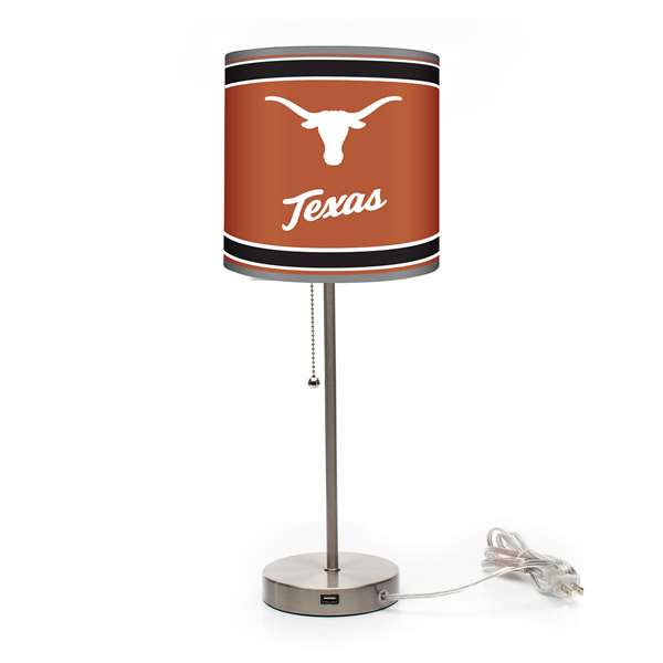 University of Texas Chrome Lamp