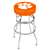 Clemson University Chrome Bar Stool