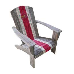 St Louis Cardinals Wooden Adirondack Chair