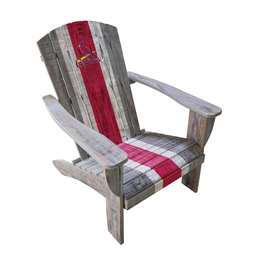 St Louis Cardinals Wooden Adirondack Chair