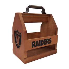 Las Vegas Raiders Wood  BBQ Caddy