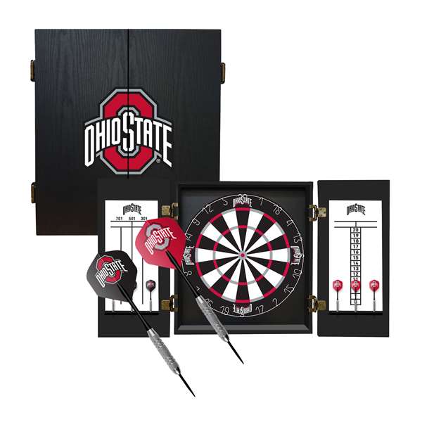 Ohio State Fan's Choice Dartboard Set