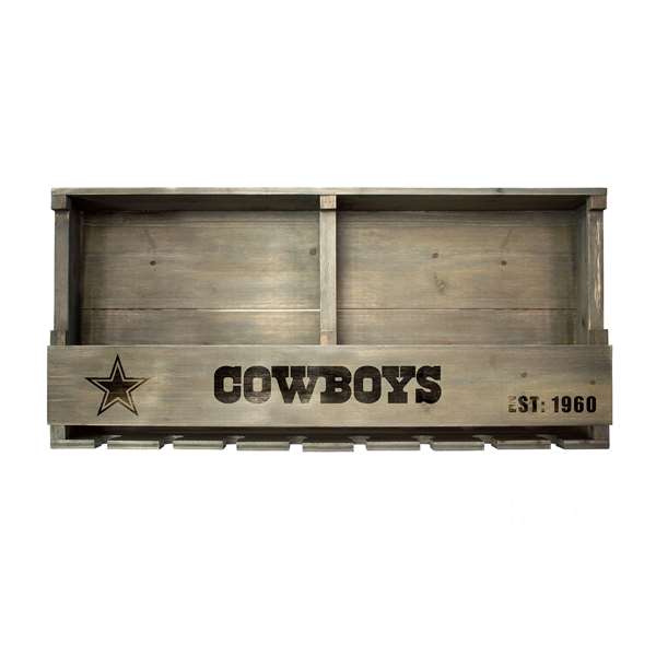 Dallas Cowboys Reclaimed Bar Shelf